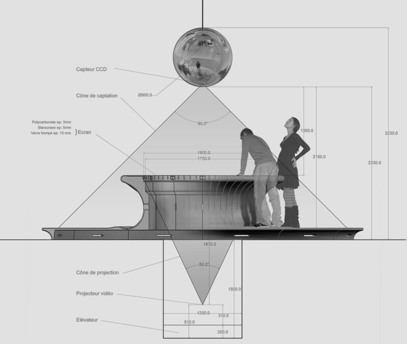 Gaël Hietin - atelier GH - ateliergh H2o Clock Unibail